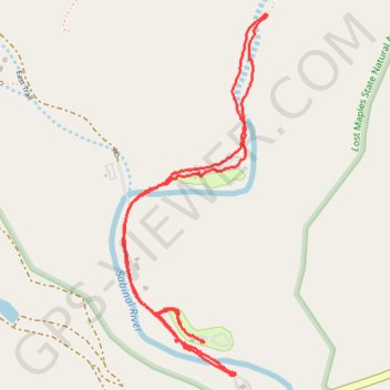 Lost Maples State Natural Reserve East Trail trail, distance, elevation, map, profile, GPS track