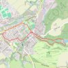 Meltham Mills Reservoir trail, distance, elevation, map, profile, GPS track