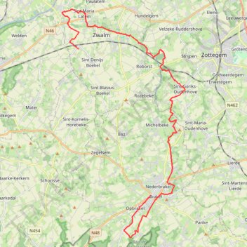 GRR122 - 30km trail, distance, elevation, map, profile, GPS track