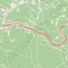 Elk River Trail Clendenin Section trail, distance, elevation, map, profile, GPS track