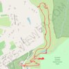 Dandenong ranges botanical garden trail, distance, elevation, map, profile, GPS track