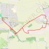 Sherburn Hill loop trail, distance, elevation, map, profile, GPS track