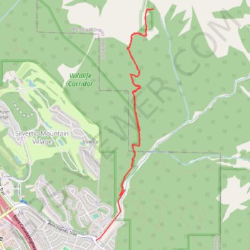 Lady Macdonald Trail trail, distance, elevation, map, profile, GPS track