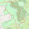 Mount Joy Trail, Horse-Shoe Trail and Mount Misery Trail Loop in Valley Forge National Historical Park trail, distance, elevation, map, profile, GPS track