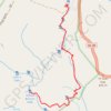 Yellow Branch Falls Trail in Sumter National Forest trail, distance, elevation, map, profile, GPS track