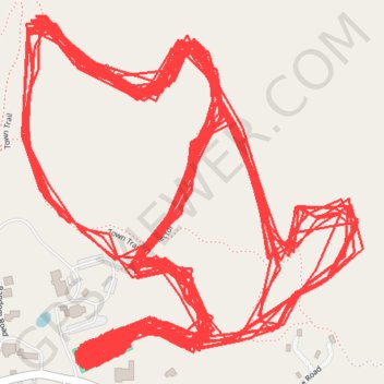 Marlboro Nordic Ski Club Trails trail, distance, elevation, map, profile, GPS track