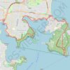 Sydney Harbour National Park - Manly to Spit Bridge Walk trail, distance, elevation, map, profile, GPS track