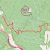 Mount Lofty Trail trail, distance, elevation, map, profile, GPS track