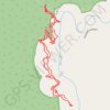Grove of Titans trail, distance, elevation, map, profile, GPS track