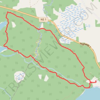 Mount Uniack Estate - Wilderness Loop trail, distance, elevation, map, profile, GPS track