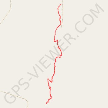 White Butte Highpoint Trail trail, distance, elevation, map, profile, GPS track