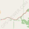 Goldbug Hot Springs Trail in Salmon-Challis National Forest trail, distance, elevation, map, profile, GPS track