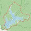 Lake Manchester Circuit trail, distance, elevation, map, profile, GPS track