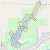 Loop walk in Bacon Creek Park trail, distance, elevation, map, profile, GPS track