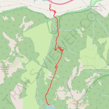 Annette Lake Trail in Mount Baker Snoqualmie National Forest trail, distance, elevation, map, profile, GPS track