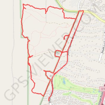 West Desert Trails trail, distance, elevation, map, profile, GPS track