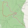 Lerderderg Gorge trail, distance, elevation, map, profile, GPS track