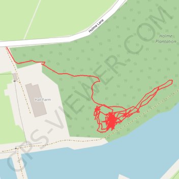 RE SE910050 trail, distance, elevation, map, profile, GPS track