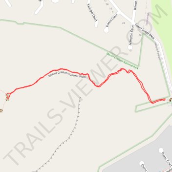 Mount Coolum Summit Walk trail, distance, elevation, map, profile, GPS track