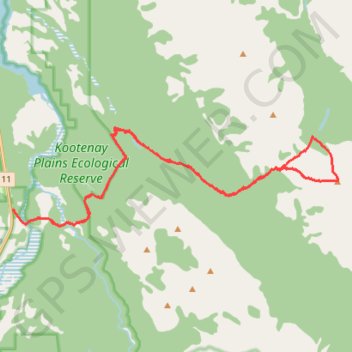 Ascent of Voltage Peak in snow conditions trail, distance, elevation, map, profile, GPS track