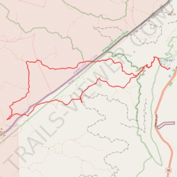 ריצת מדבר מעין גדי להר חולד trail, distance, elevation, map, profile, GPS track