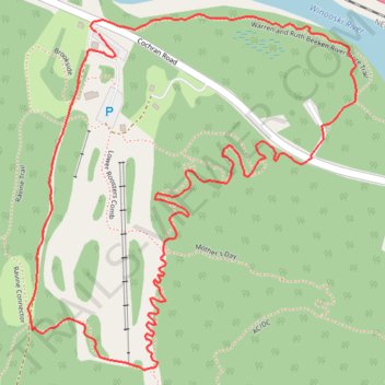 Overocker Trail Richmond trail, distance, elevation, map, profile, GPS track