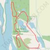 Two Rivers State Recreation Area Loop Walk trail, distance, elevation, map, profile, GPS track