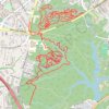 College Woods MTB Trails trail, distance, elevation, map, profile, GPS track