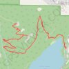 Rattlesnake Ledge Trail in Cedar River Municipal Watershed trail, distance, elevation, map, profile, GPS track