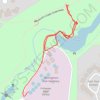 Derby Pond trail, distance, elevation, map, profile, GPS track