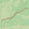 Smithfield Canyon Skiing trail, distance, elevation, map, profile, GPS track