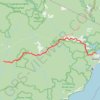 Drummer Creek - Alfred National Park - Mallacoota trail, distance, elevation, map, profile, GPS track