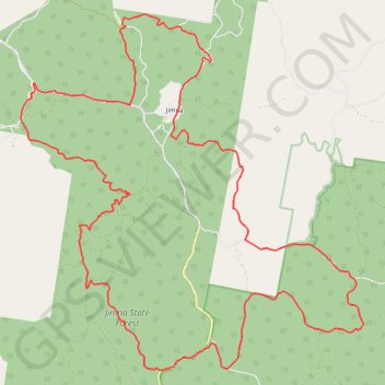 Jimna - Ponderosa Loop trail, distance, elevation, map, profile, GPS track