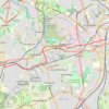 Sutton - East Croydon trail, distance, elevation, map, profile, GPS track