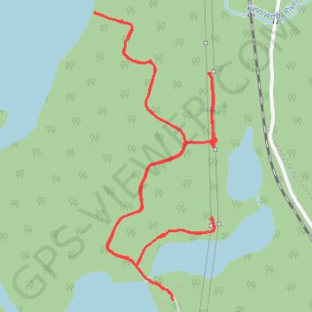 ATV riding at Anjigami trail, distance, elevation, map, profile, GPS track