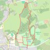 Bedfords Country Park trail, distance, elevation, map, profile, GPS track