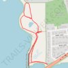 Reservoir Number 3 Dam trail, distance, elevation, map, profile, GPS track