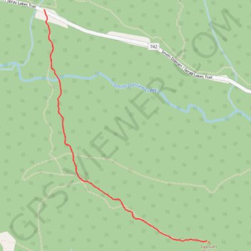 Gypsum Ridge trail, distance, elevation, map, profile, GPS track