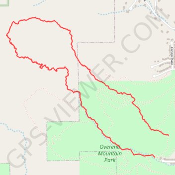 Sunrise on Perins Ridge trail, distance, elevation, map, profile, GPS track