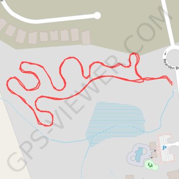 Walking of newly constructed walking path near Jarrell, TX trail, distance, elevation, map, profile, GPS track