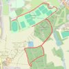 Scrogginhall Wood and Farm trail, distance, elevation, map, profile, GPS track