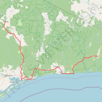 6 May 2026 at 8:19 am trail, distance, elevation, map, profile, GPS track