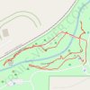 South Wall Trail and King & Queen Trail in Palisades State Park trail, distance, elevation, map, profile, GPS track