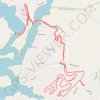 Lake Norman State Park trail, distance, elevation, map, profile, GPS track