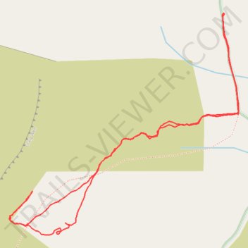 Walk up to Craig Wen and the manganese mine trail, distance, elevation, map, profile, GPS track
