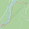 Sentier Nepisiguit vers les chutes Pabineau trail, distance, elevation, map, profile, GPS track
