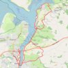 Bideford Instow trail, distance, elevation, map, profile, GPS track