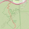 Coal Canyon trail, distance, elevation, map, profile, GPS track