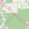 Tracked with OSMTracker for Android™ trail, distance, elevation, map, profile, GPS track