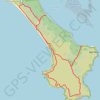 Cape Woolamai - Phillip Island trail, distance, elevation, map, profile, GPS track